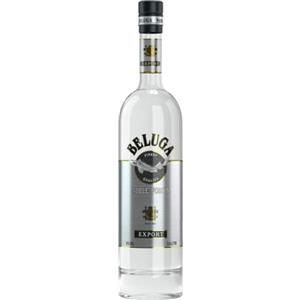 Beluga Noble 300cl - Vodka premium prodotta con malto d'orzo e acqua purissima, senza additivi. Gusto ricco e bilanciato. 40% vol.
