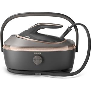Philips PerfectCare Serie 8000 Ferro da stiro con caldaia - Colpo Vapore 750g, 9.0Bar, Maniglia per trasporto, OptimalTEMP, SteamGlide Elite,1.4L, Easy De-Calc,Nessuna bruciatura garantita(PSG8200/80)
