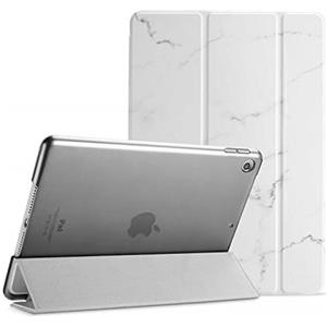 ProCase Cover per iPad 9 2021/8 2020/7 2019/iPad 10.2" Custodia[A2602 A2603 A2604 A2605 A2270 A2428 A2429 A2430 A2197 A2198 A2200], Smart Cover Sottile Leggero Traslucida Smerigliata -Marmo Bianco