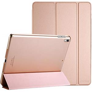 ProCase iPad Air (3rd Gen) 10.5" 2019 / iPad Pro 10.5" 2017 Custodia -Ultra Sottile e Leggero Supporto Auto Svegliati/Sonno, Cover Posteriore Traslucida per iPad Air (3rd Gen) 10.5" 2019 -Oro Rosa