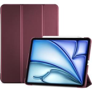 ProCase Cover per iPad Air 11 Pollici M4 2026/M3 2025/M2 2024 - Custodia Smart con Supporto Ricarica Pencil 2, Leggera con Auto Sleep/Wake, Bordo