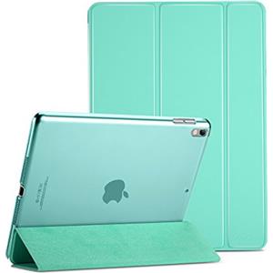 ProCase iPad Air (3rd Gen) 10.5" 2019 / iPad Pro 10.5" 2017 Custodia -Ultra Sottile e Leggero Supporto Auto Svegliati/Sonno, Cover Posteriore Traslucida per iPad Air (3rd Gen) 10.5" 2019-Menta
