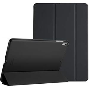 ProCase iPad Air (3rd Gen) 10.5" 2019 / iPad Pro 10.5" 2017 Custodia -Ultra Sottile e Leggero Supporto Auto Svegliati/Sonno, Cover Posteriore Traslucida per iPad Air (3rd Gen) 10.5" 2019-Nero