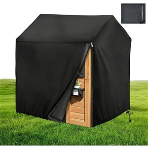 Generico Copertura casetta da gioco bambini,Protezione resistente alle intemperie e antipolvere | Copertura per Casetta da Gioco in Legno,Adatta a Casa Giardino Cortile Terrazzo Scuola Materna Esterno