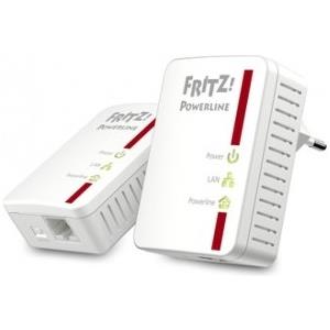 FRITZ AVM FRITZ!Powerline 510E SET INTERNAT 2 ADATTATORI ETHERNET