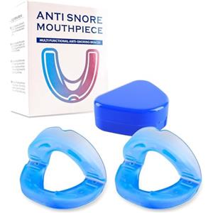 LHUUFDQ Znorex Antirussamento, Rinovax Bite Antirussamento,Anti-Russamento,Supporto per Un Sonno Sereno (2pcs)