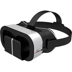 Generico Affiorle Di Occhiali VR 3D Scalabili - Smartphone Di Occhiali Per Realtà Virtuale HD, Visualizzatore VR Leggero Per Film A 360 ° |, Viaggio, Apprendimento, Istruzione Interattiva, Visualizzazio