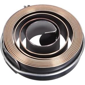 TOOLNOX Molla di ritorno per trapano a colonna 1 pz trapano pressa molla spoletta alimentazione bobina di ritorno annerimento chimico foro 1800mm 68x19x1mm/68x19x0.7mm(68x19x1mm)