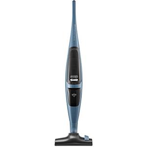 De'Longhi XL125.21 Colombina Class Scopa Elettrica senza Sacco, 3 Livelli di Potenza, Filtro HEPA, Sistema Facile Pulizia EASY CLEAN, Spazzola Multifunzione, Avvolgicavo, Posizione Verticale, Blu