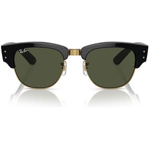 Ray-Ban Occhiali da Sole RB0316S 901/31 Mega Clubmaster Nero/Verde Unisex 53/21/145