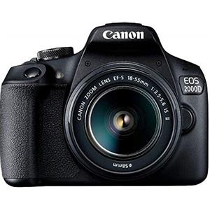 Amazon Renewed Canon EOS 2000D + EF-S 18-55 mm DC III (Ricondizionato)