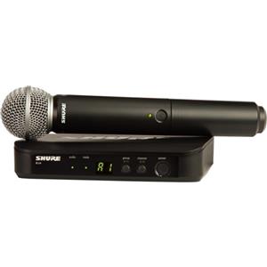 Shure BLX24E-SM58 Ricevitore + Trasmettitore gelato SM58. (M17)