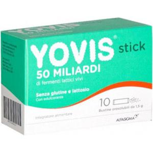 Yovis Stick - 10 Bustine da 1,5 g, Probiotico per la Salute Intestinale