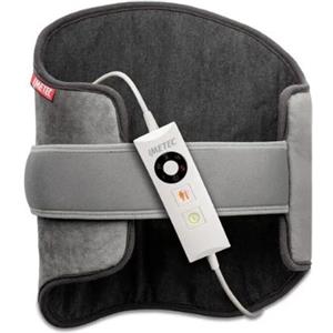 IMETEC - Termoforo Lombare Intellisense, efficace su schiena e addome, Tecnologia Intellisense, 5 temperature, Lavabile