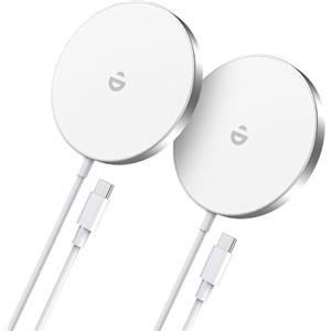 RoRoSkin Caricabatteria wireless da 15 W, magnetico, per iPhone 17 16 15 14 13 12 Pro MAX/Air/Plus/Pro Series