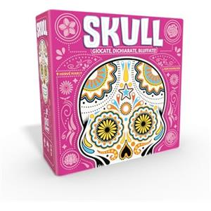 Asmodee - SKULL - Gioco da Tavolo in Formato da Viaggio - 3-6 Giocatori - 10+ Anni - Edizione in Italiano