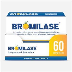 DIGI-PHARM Bromilase Bromelina Drenante Diuretico Disintossicante Anticellulite 60 Compresse con Enzimi Digestivi per Cellulite e Drenaggio Liquidi con Centella Asiatica Equiseto Made in Italy