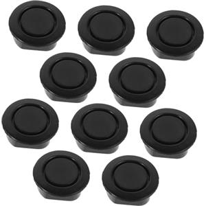 CHILDWEET Copertura Foro Paraurti Auto 10 Pezzi Tappi Paraurti Impermeabili in Plastica Resistente Spina per Sensori Parcheggio e Posteriore Protezione Estetica per Auto