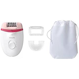 Philips Bre255/00 Statinelle Eplaster - 2 velocit� - compatto nella rete - bianco e rosa