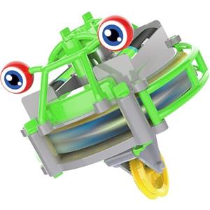 Generico Giocattolo Monociclo Autobilanciato - Funambolo Motorizzato, Giroscopio Robot 2 In 1, Rotazione Ad Alta Velocità + Equilibrio Di Precisione, Struttura In Polimero PP Resistente - Per Apprendimento STE