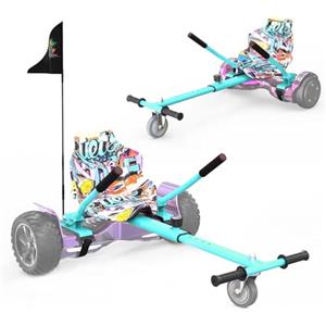 RCB Hoverboard Sedile, Accessori Hoverkart Adatto a Tutti i Scooter Autobilanciati a Due Ruote da 6,5-10, per Adulti e Bambini