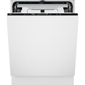 AEG GI6200B2SO Lavastoviglie Da Incasso Totale 14 Coperti, Classe B, 44 dB, Motore Inverter, SatelliteClean, SmartSelect Risparmio Energia, Cassetto Posate EasyFlex, Luce A Pavimento, 818x596x550 mm