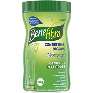 Benefibra Polvere 155 g - Integratore Alimentare di Fibra Vegetale per Regolarità Intestinale e Benessere della Flora Intestinale