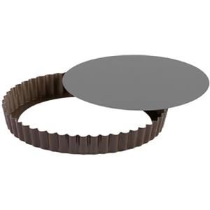 Gobel 226422 Cannelle, Tortiera rotonda con fondo estraibile antiaderente, 22 cm