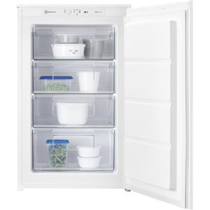 Electrolux Congelatore Verticale a Cassetti da Incasso Capacità 98 Litri Classe energetica E Capacità di congelamento 10 kg/24h Low Frost - KUB3AE88S