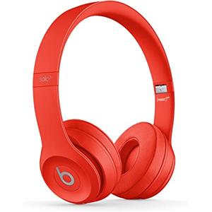 Beats Solo3 Wireless Cuffie - Chip per cuffie Apple W1, Bluetooth di Classe 1, 40 ore di ascolto - Rosso (versione precedente)