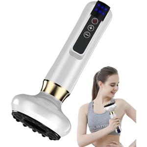 Generico Macchina di cellulite - Macchina di riscaldamento regolabile cordless | Massager di intelligence portatile per le cosce di pancia al collo a casa