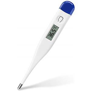Daffodil HPC300T Termometro Digitale Febbre, Display LCD Termometro Medico Elettronico per Orale, Ascellare e Rettale - Elettronico Termometro Digitale Senza Mercurio per Neonato, Bambini, Adulti