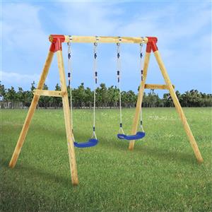 Vidaxl Set Altalena da Giardino 230x130x166 cm in Legno di Pino