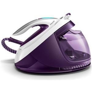 PHILIPS - GC9660/30 Ferro con generatore di vapore PerfectCare Elite Plus con sensore intelligente DynamiQ, super silenzioso, tecnologia OptimalTEMP,