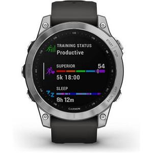 Garmin Smart Watch Garmin Cardiofrequenzimetro GPS Fenix 7 - Argento - refurbished
