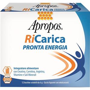 DESA PHARMA Srl APROPOS RICARICA PRONTA ENERGIA 12 BUSTINE 6 G