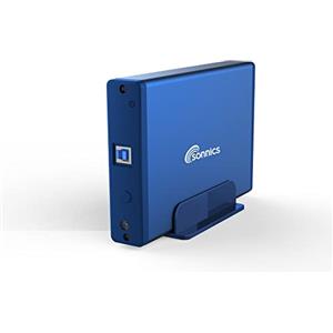 Sonnics Disco rigido esterno da 4 TB USB 3.0 compatibile con XBOX ONE / PS4 / Windows PC/Mac (desktop non portatile) (blu)