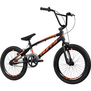 Huffy HX Pro - Bicicletta BMX da corsa in alluminio, 50,8 cm, colore: nero e arancione