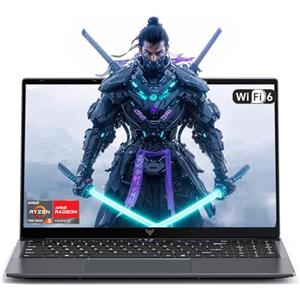 Tivique PC Portatile 15.6" FHD 1920x1080, Ryzen 5 7430U Processore Fino a 4.3 GHz Gaming Laptop 16GB RAM DDR4, 512GB SSD M.2 NVMe, Laptop WiFi 6, BT5.2, Webcam, USB3.2, HDMI, Type-C, 54.7 Wh Batteria