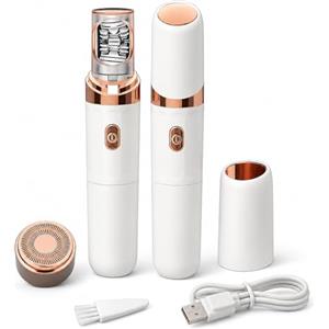 Appdo Prosilk 3.0 Epilatore Viso per Donna, Dispositivo per Rimuovere i Peli del Viso con Luce, 999900 Flash, 5 Livelli Regolabili, per Baffi, Mento e Guance - Uso Domestico (Bianco)
