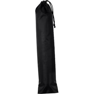PAMINGONO Borsa Resistente all'Acqua Nera Plaid Porta Bastoncini da Trekking Leggera e Compatta per Trasporto e Deposito Pali per Escursionismo e Campeggio