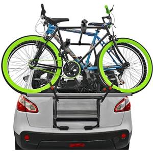 OMAC MENABO Portabici 2 Bici compatibile con Nissan Qashqai 2014-2025 Alu Argento Nero