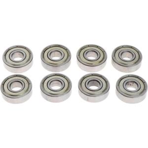 TUXCAXI Cuscinetti per skateboard premium durevoli 608-2RS Cuscinetti a sfera Pro Longboard ottimizzati per una guida fluida per scooter in linea e pattini a rotelle