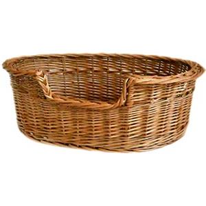 MyBer - Cuccia per gatti, cuccia per cani, in vimini, cestino per animali domestici, K5-100-2 (larghezza x profondità x altezza: 45cm/31cm/15cm)