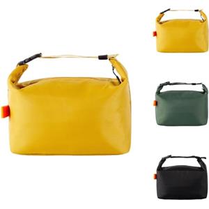SUOXU Borsa termica per il pranzo Borsa termica per il pranzo a prova di perdite per adulti e bambini - Borsa termica resistente all'acqua di grande capacità per lavoro,scuola,picnic e viaggi (Giallo)