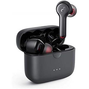 Soundcore Anker Liberty Air 2 cuffie Bluetooth 5, driver diamantati, auricolari wireless con 4 microfoni, riproduzione per 28 ore, Suono personalizzato con eliminazione del rumore, ricarica wireless