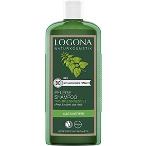 LOGONA Naturkosmetik Logona - 1003shabri5 - Salute e bellezza dei capelli - Shampoo brillare con Ortica - 500 ml