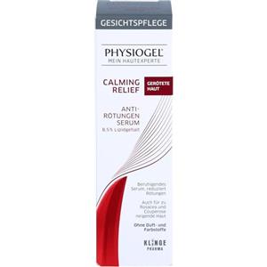 PHYSIOGEL Calming Relief Siero anti-arrossamento - lenitivo cura del viso per pelle incline a rosacea e couperose - siero viso anti-arrossamento con ceramidi, glicerina, AHA ed endoteliolo - 30 ml