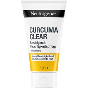 Neutrogena Crema Viso Curcuma Clear Lenitiva Idratante Viso per Pelle Impurita e Sensibile, 75 ml