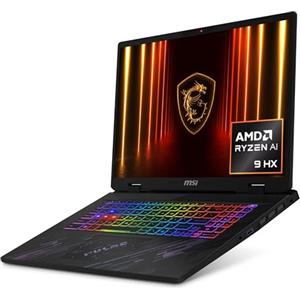 msi Pulse A17 AI+ C3XWFKG-010IT, Notebook Gaming 17" QHD+ 240Hz, Ryzen AI 9 HX 370, Nvidia RTX 5060 8GB GDDR7, 1TB PCIe4, RAM 32GB DDR5, WiFi 6E, Win 11 Home [Layout e Garanzia ITA]